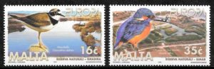 filatelia coleccion fauna Malta 1999