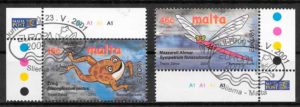 sellos fauna Malta 2001