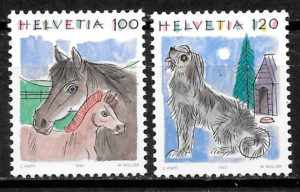 coleccion sellos fauna 1993