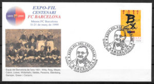 sellos fútbol España 1999