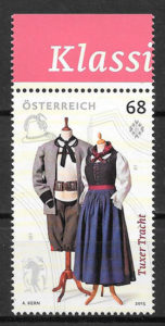 colección sellos arte Austria 2015
