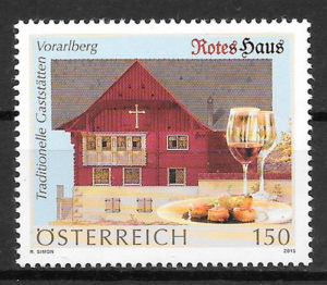 colección sellos arquitectura Austria 2015