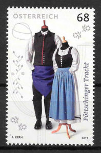 colección sellos arte Austria 2017