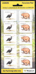 sellos Austria fauna 2006
