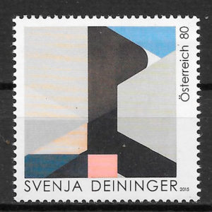 colección sellos pintura Austria 2015