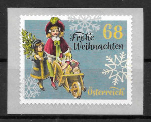 sellos navidad Austria 2017