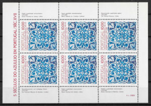 sellos Portugal 1982 arte