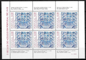 filatelia arte Portugal 1983