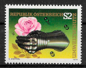 coleccion sellos proteccion del medio ambiente 1974