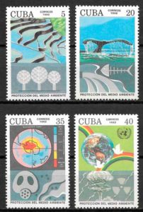 filatelia Proteccion del Medio Ambiente Cuba 1992