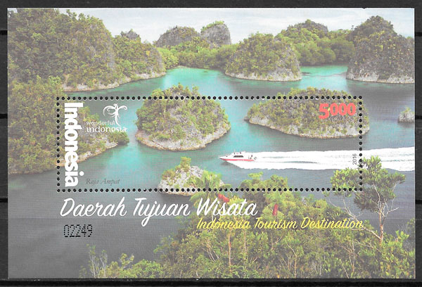 sellos turismo Indonesia 2016
