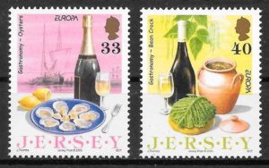coleccion sellos Europa 2005 Jersey
