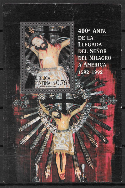 filatelia colección arte Argentina 1993