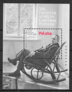 coleccion sellos personalidades Polonia 2011