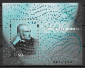 filatelia coleccion personalidades Polonia 2012