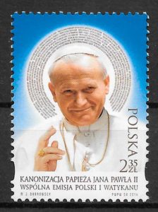filatelia personalidad Polonia 2013