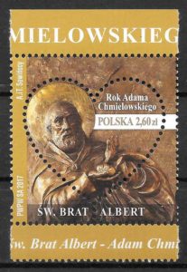filatelia coleccion personalidad Polonia 2017