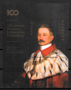 colección sellos personalidades Polonia 2019