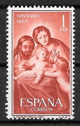 sellos navidad Espana 1959
