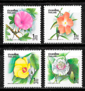 filatelia flora Tailandia 1993