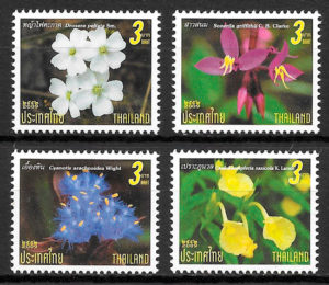 sellos flora Tailandia 2009