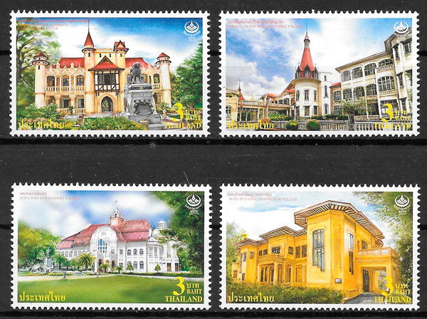 colección sellos Tailandia 2010