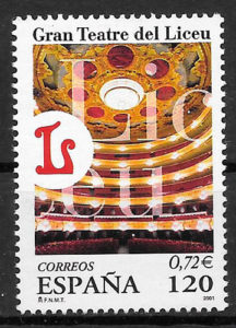 sellos arquitectura Espana 2001