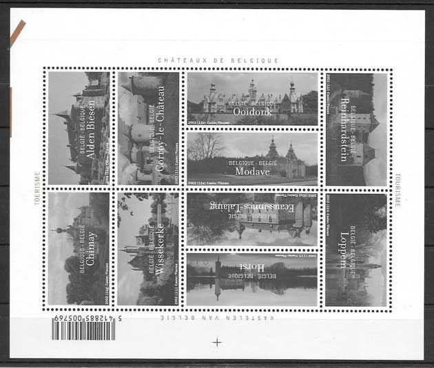 sellos arquitectura Belgica 2002