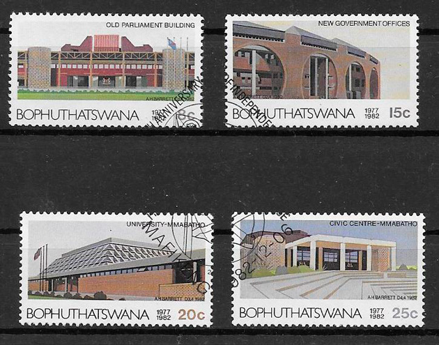 selos arquitectura Bophuthaswana 1982