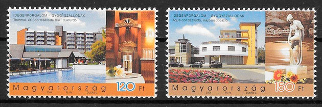 sellos arquitectura Hungria 2004