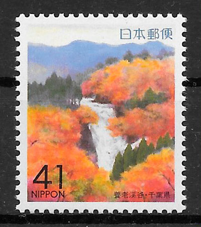 coleccion sellos turismo 1993 Japon