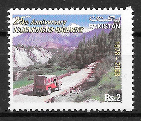 sellos turismo Pakistan 2003