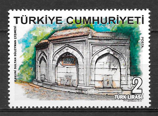 coleccion selos arquitectura Turquia 2017