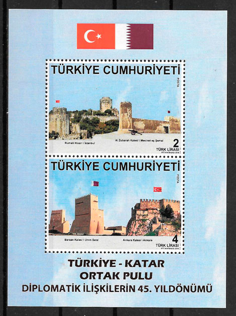 coleccion selos arquitectura Turquia 2018