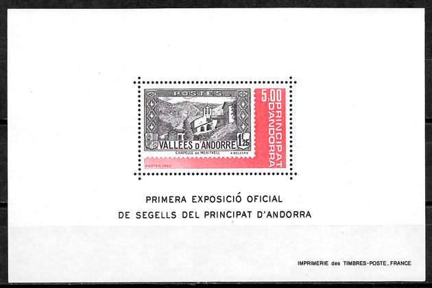 selos Andorra Francesa arquitectura 1982