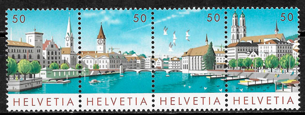 sellos arquitectura Suiza 1984