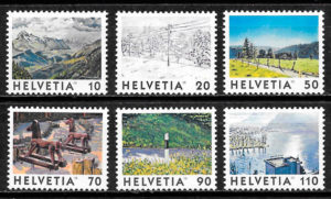 sellos turismo Suiza 1998