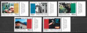 sellos turismo Suiza 1998