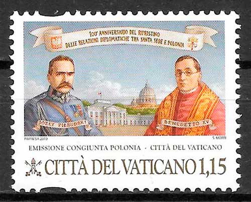 sellos personaludad Vaticano 2019
