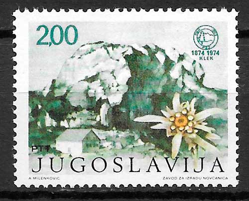 filatelia turismo Yugoslavia 1974
