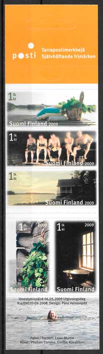 filatelia coleccion turismo Finlandia 2009