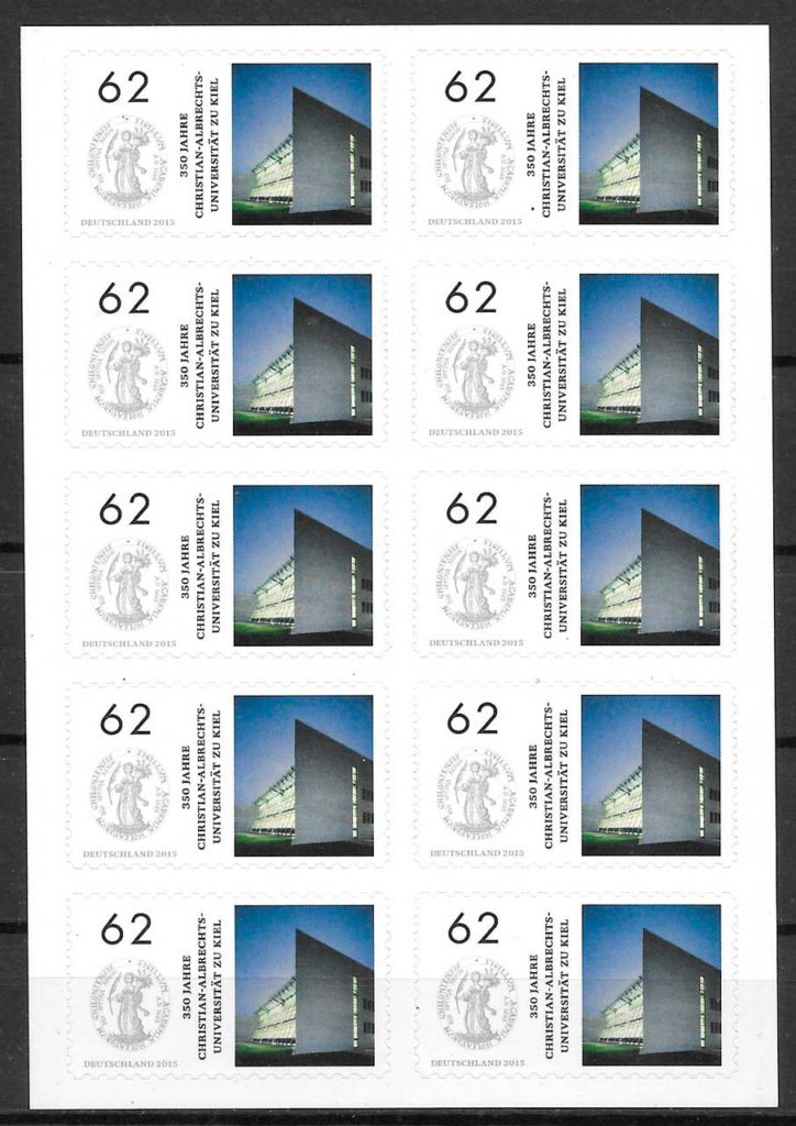 coleccion selos arquitectura Alemania 2015