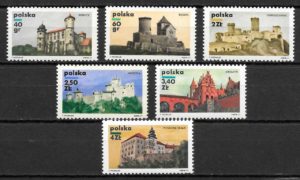 sellos arquitectura Polonia 1971