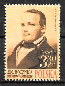 filatelia personalidad Polonia 2019