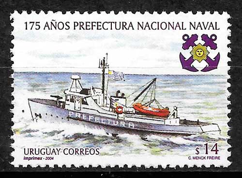 sellos transporte Uruguay 2004