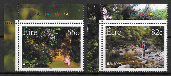sellos Europa Irlanda 2011