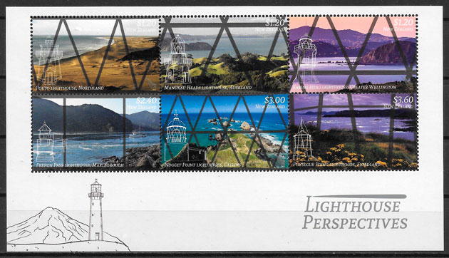 selos faros Nueva Zelanda 2019