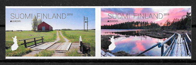 sellos Finlandia Europa 2018