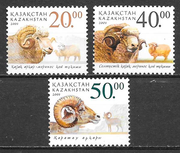 sellos fauna Kazastan 2002