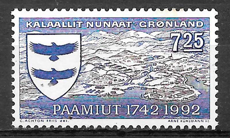 sellos turismo Groenlandia 1992